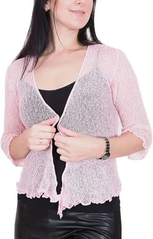 Chaqueta Mágica Elástica y Fina Premium de Gran Calidad para Mujer con Colores Lisos - Imagen 8