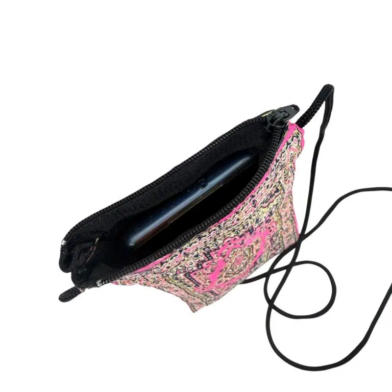 Práctica Funda Portamóvil para Colgar con Estampado y Cremallera - Imagen 5
