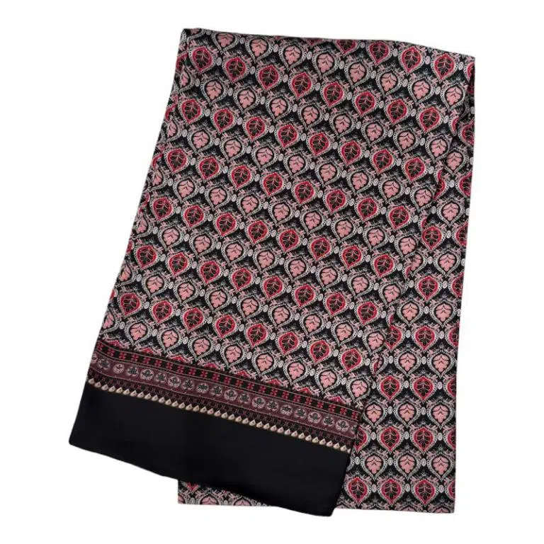 Pañuelo de Seda para Hombre con Bonito Diseño de Hojas y Gran Calidad - Imagen 4
