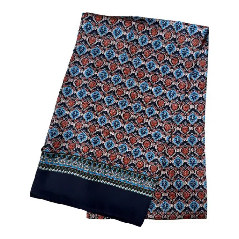 Pañuelo de Seda para Hombre con Bonito Diseño de Hojas y Gran Calidad - Imagen 6