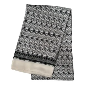 Pañuelo de Seda para Hombre con Bonito Diseño de Hojas y Gran Calidad