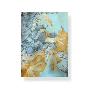 Preciosa Bufanda de Seda para Mujer con Alegres Diseños y Vivos Colores