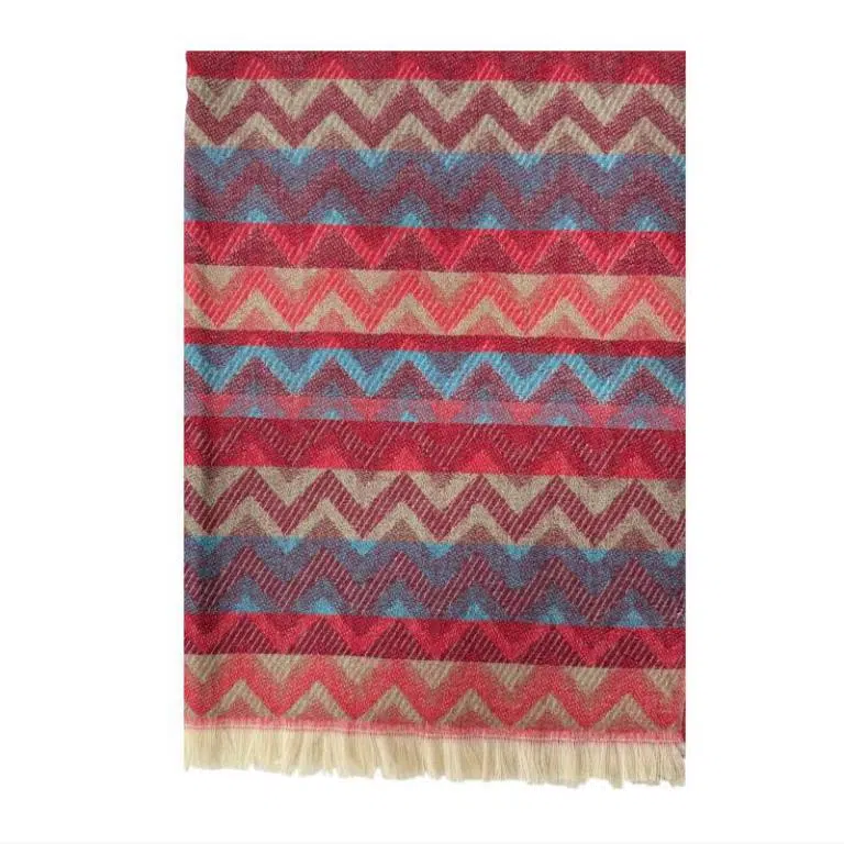 Bufanda de Lana para Mujer con Diseño multicolor, Gran Calidad y Estilo Original - Imagen 6