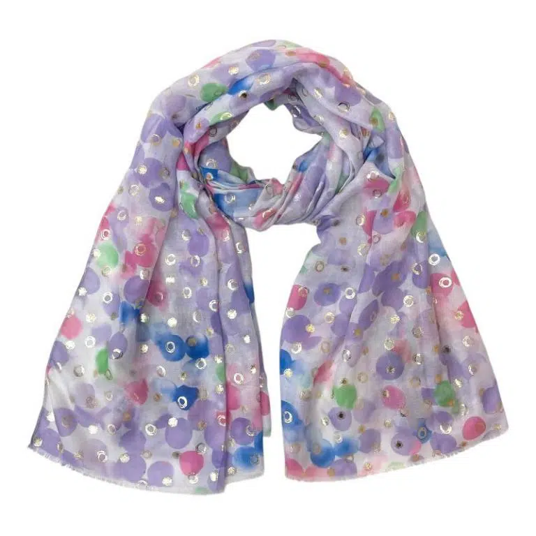 Bufanda de Algodón para Mujer con Preciosos Colores, Bonito Diseño y Gran Calidad - Imagen 7