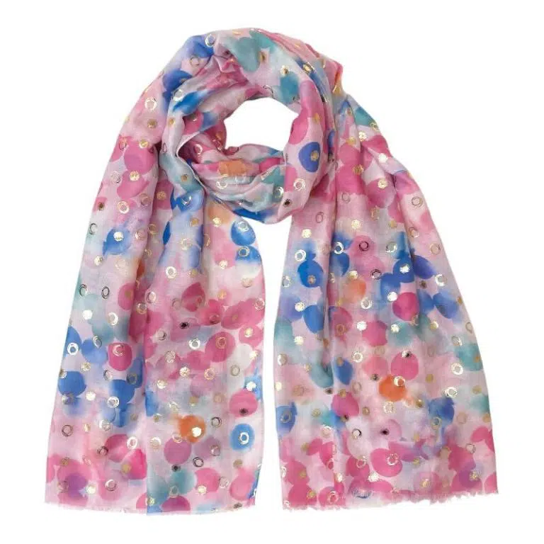 Bufanda de Algodón para Mujer con Preciosos Colores, Bonito Diseño y Gran Calidad - Imagen 8