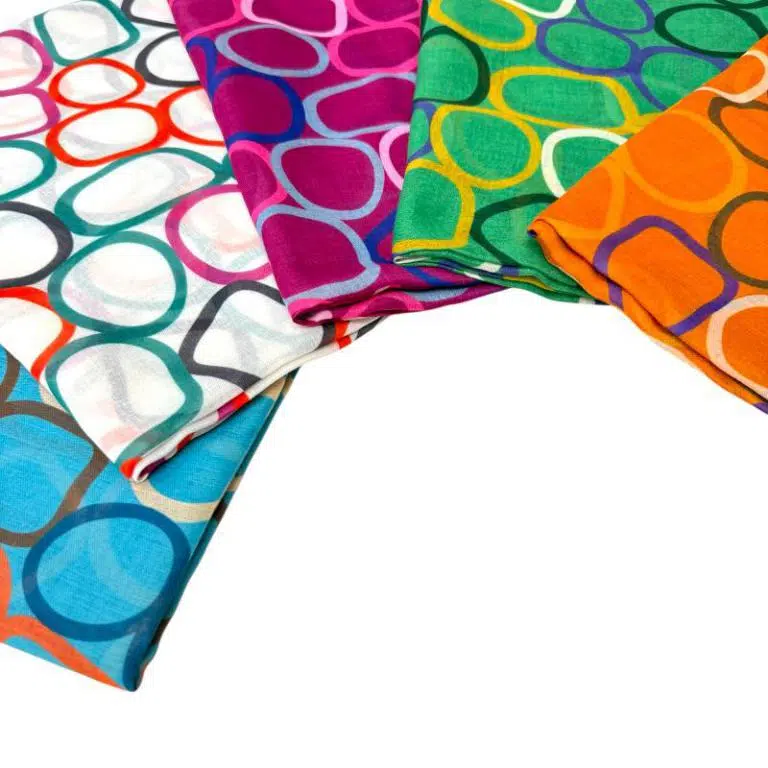 Bufanda de Algodón con Alegre Diseño Colorido y Gran Calidad para Mujer - Imagen 5