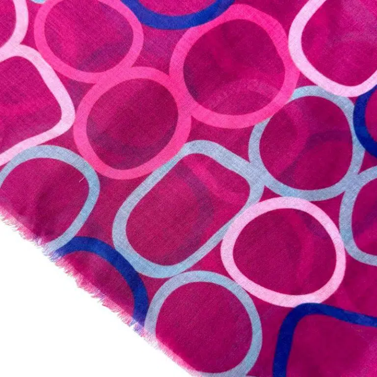 Bufanda de Algodón con Alegre Diseño Colorido y Gran Calidad para Mujer - Imagen 6
