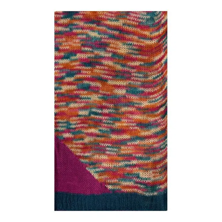Bufanda de Mujer en Algodón con Precioso Diseño y Maravillosos Colores - Imagen 4