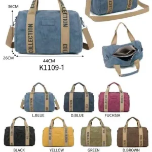 Bolso de viaje/deporte Sintético de 45cm Unisex con Gran Capacidad y Muy Resistente