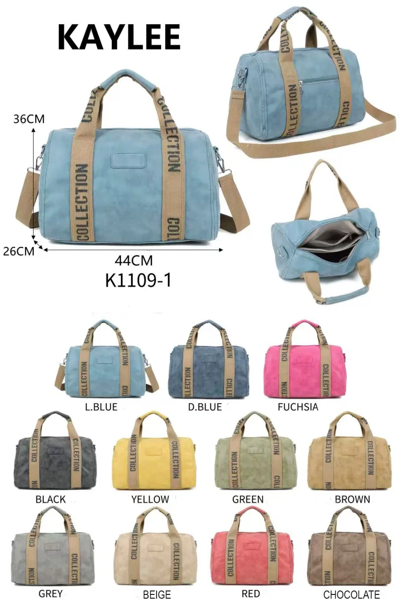 Bolso de viaje/deporte Sintético de 45cm Unisex con Gran Capacidad y Muy Resistente - Imagen 5