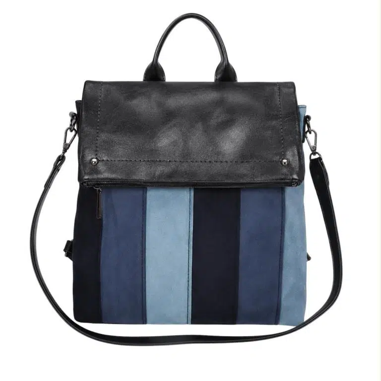 Amplia Mochila Sintética de Mujer con Diseño Multicolor, Gran Calidad y Bolsillos Exteriores - Imagen 7