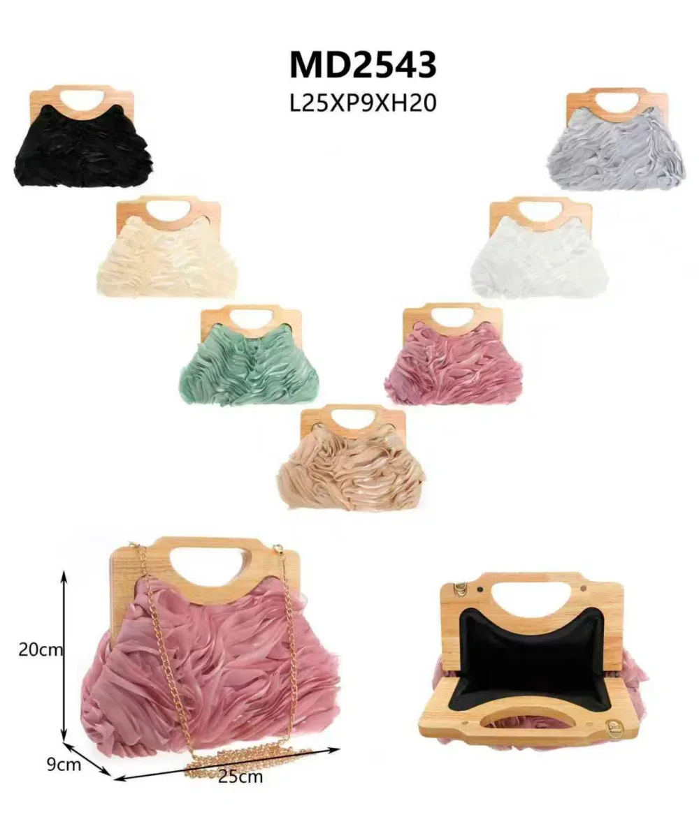 Bolso de Fiesta Sintético con Cierre Magnético y Bonito Diseño Original para Mujer