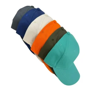Alegre Gorra Ajustable de Mujer en Algodón 100% con Visera y Velcro