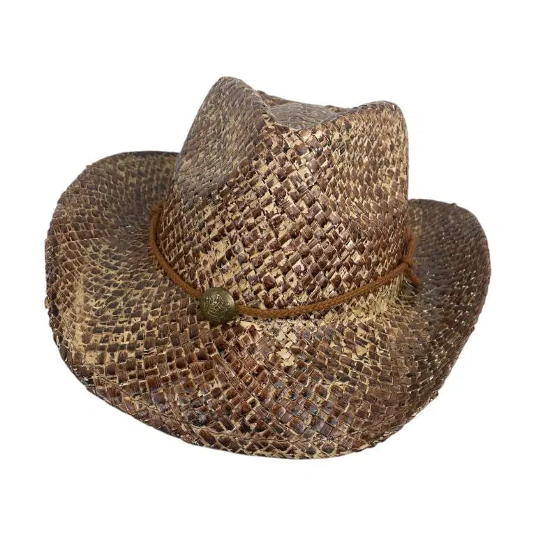Sombrero tipo Western Cowboy en Hierba 100% para Mujer con Cordón Ajustable y Gran Calidad - Imagen 2