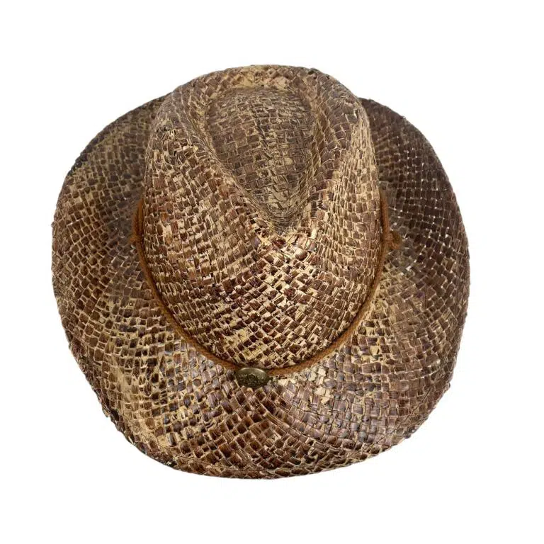 Sombrero tipo Western Cowboy en Hierba 100% para Mujer con Cordón Ajustable y Gran Calidad - Imagen 5