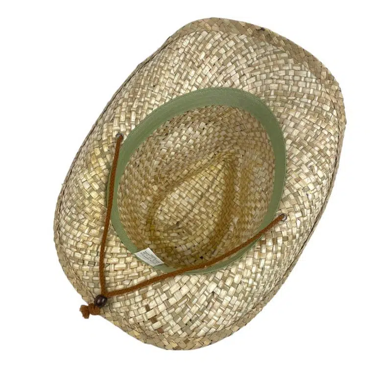 Sombrero tipo Western Cowboy en Hierba 100% para Mujer con Cordón Ajustable y Gran Calidad - Imagen 8