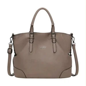 Bolso de Hombro Shopper en Nylon para Mujer Nazareno Gabrielli con 2 Asas Ajustables