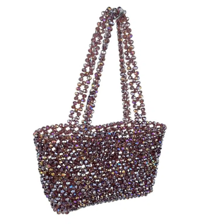 Bolsito Compacto de Fiesta con Efecto Cristales Brillante y Gran Calidad para Mujer - Imagen 7