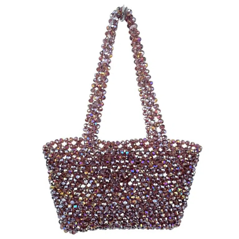 Bolsito Compacto de Fiesta con Efecto Cristales Brillante y Gran Calidad para Mujer - Imagen 5