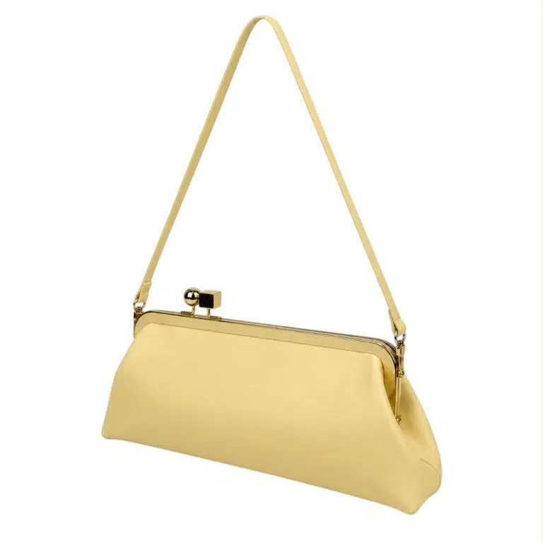 Bolso de Hombro Sintético con Herrajes en Plata y Oro, Cierre de Click y Asa Larga para Mujer - Imagen 7