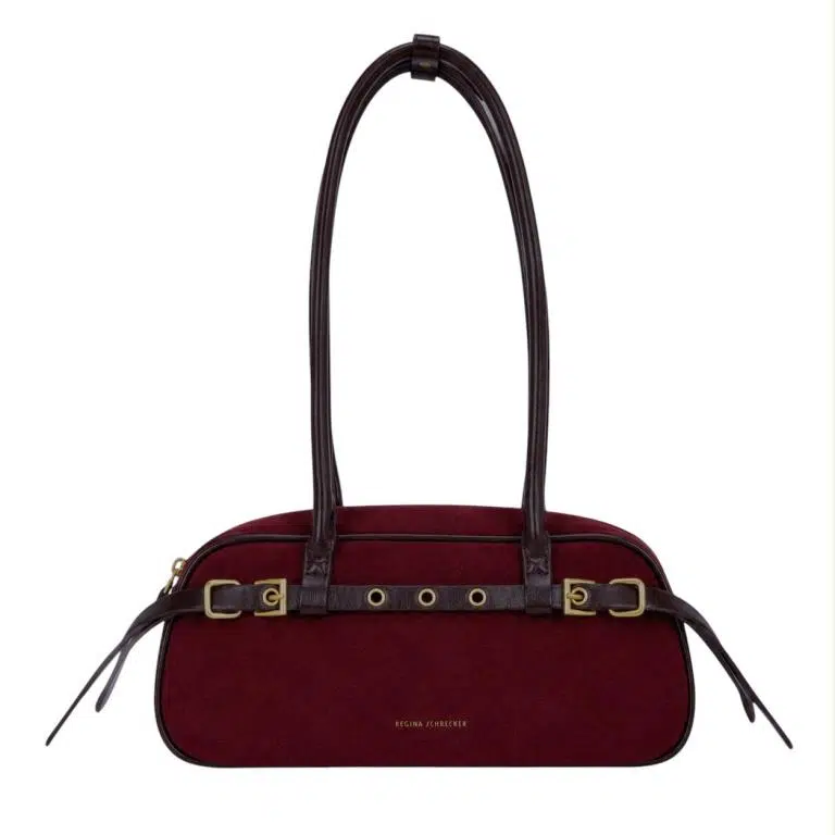 Bolso de Hombro Sintético Regina Schrecker con Cinturón Frontal Decorativo y Asas Largas Mujer - Imagen 2