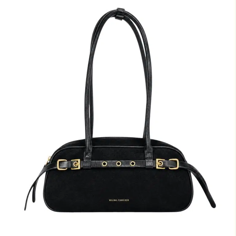Bolso de Hombro Sintético Regina Schrecker con Cinturón Frontal Decorativo y Asas Largas Mujer - Imagen 5