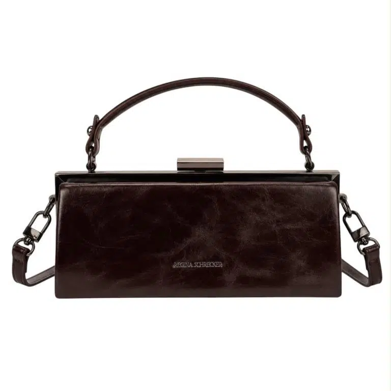 Bolso de Mano Sintético Regina Schrecker con Click y Compartimentos Internos para Mujer - Imagen 6