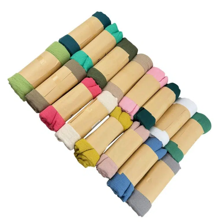 Fular Para Mujer de Colores Lisos en Viscosa y Algodón - Imagen 7