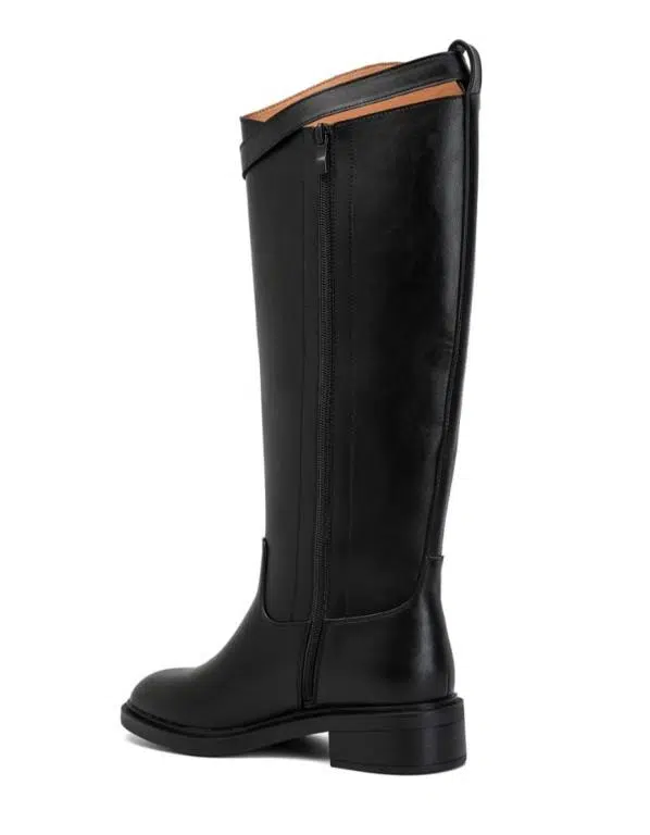 Botas Altas de Elegante Diseño con Correa y Hebilla Decorativa para Mujer - Imagen 8