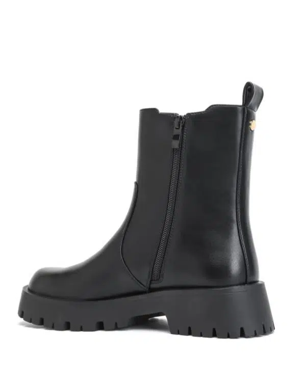 Botines de Mujer con Suela de Plataforma Dentada y Diseño Elegante - Imagen 9
