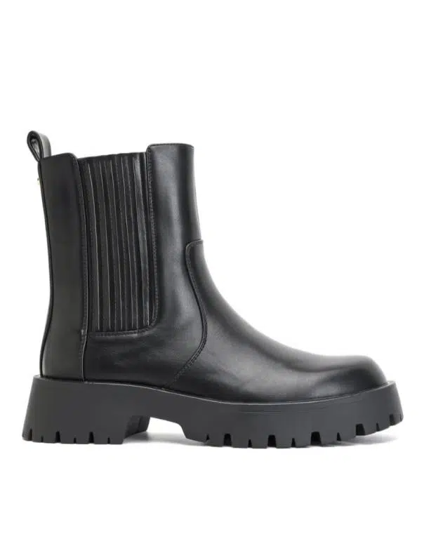 Botines de Mujer con Suela de Plataforma Dentada y Diseño Elegante - Imagen 5