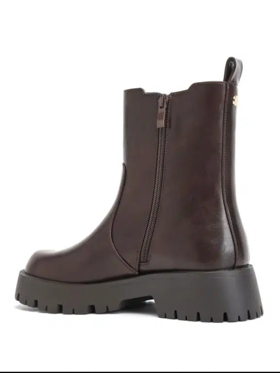 Botines de Mujer con Suela de Plataforma Dentada y Diseño Elegante - Imagen 8
