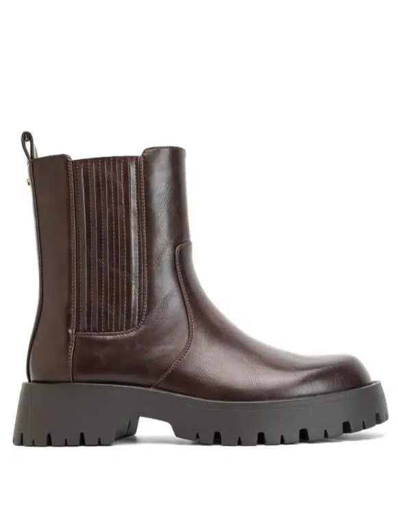 Botines de Mujer con Suela de Plataforma Dentada y Diseño Elegante - Imagen 4