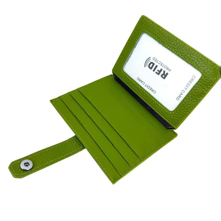 Tarjetero Compacto Premium de Piel con Gran Calidad y Mini Solapa para Mujer - Imagen 6