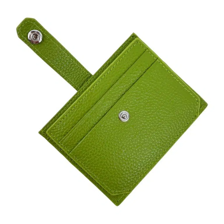 Tarjetero Compacto Premium de Piel con Gran Calidad y Mini Solapa para Mujer - Imagen 5