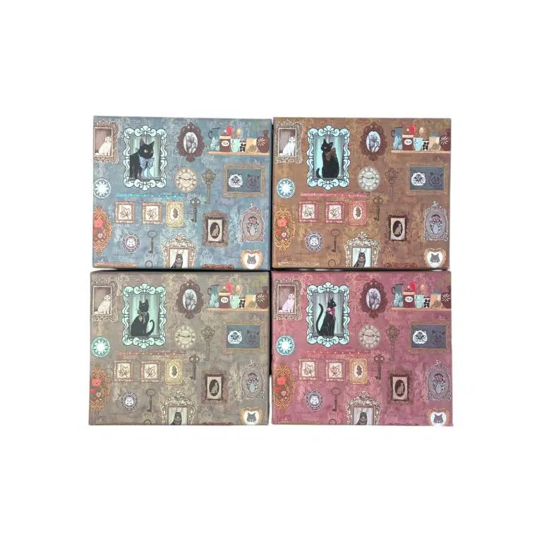 Monedero Sintético Sweet Candy con Diseño Gato, Asa Larga y Trasero Transparente para Mujer - Imagen 5