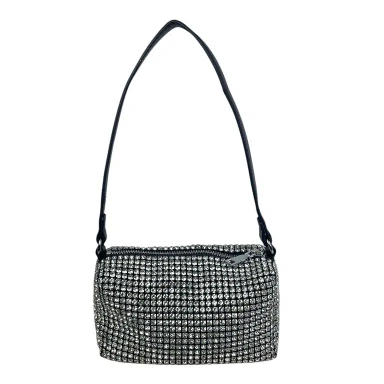 Bolso de Fiesta con Diamantes y Efecto Brillante para Mujer - Imagen 3