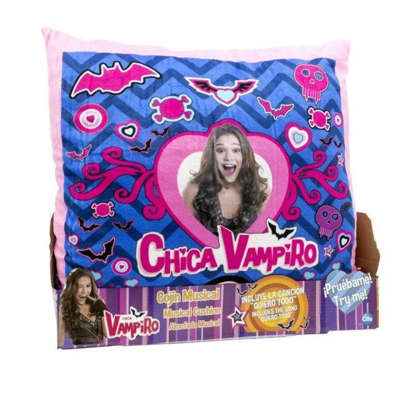CHICA VAMPIRO – Cojín Musical Chica Vampiro Cife Decorativo