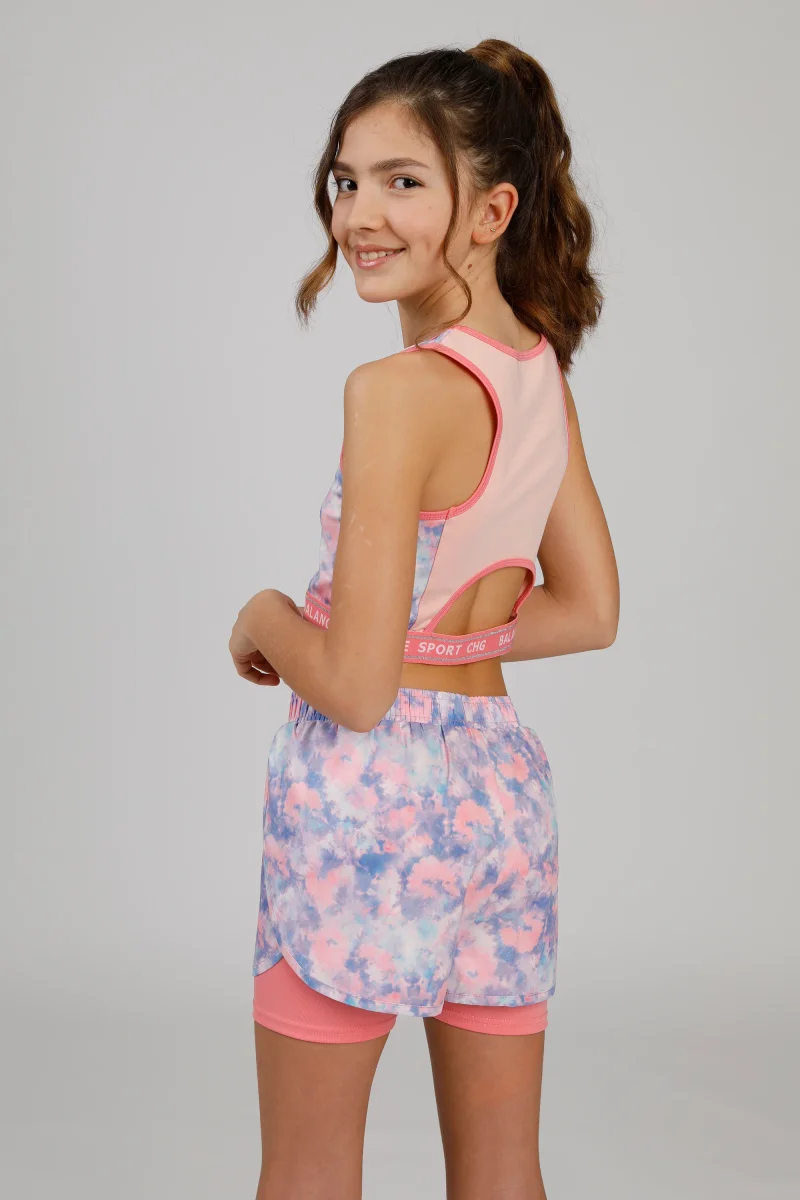 Top deportivo de niña estampado - Imagen 6