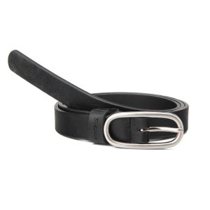 Cinturón Stamp · De Mujer · En Piel Vacuno · Ancho 20mm · Color Negro y Cuero