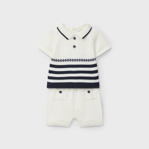 Conjunto marino rayas marinero recién nacido | Dr. Kid by Charanga
