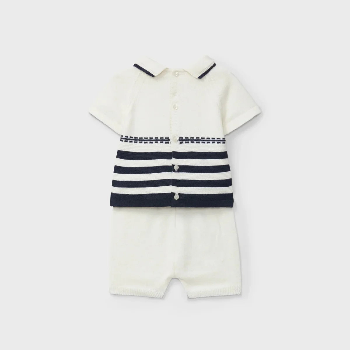 Conjunto marino rayas marinero recién nacido | Dr. Kid by Charanga - Imagen 4