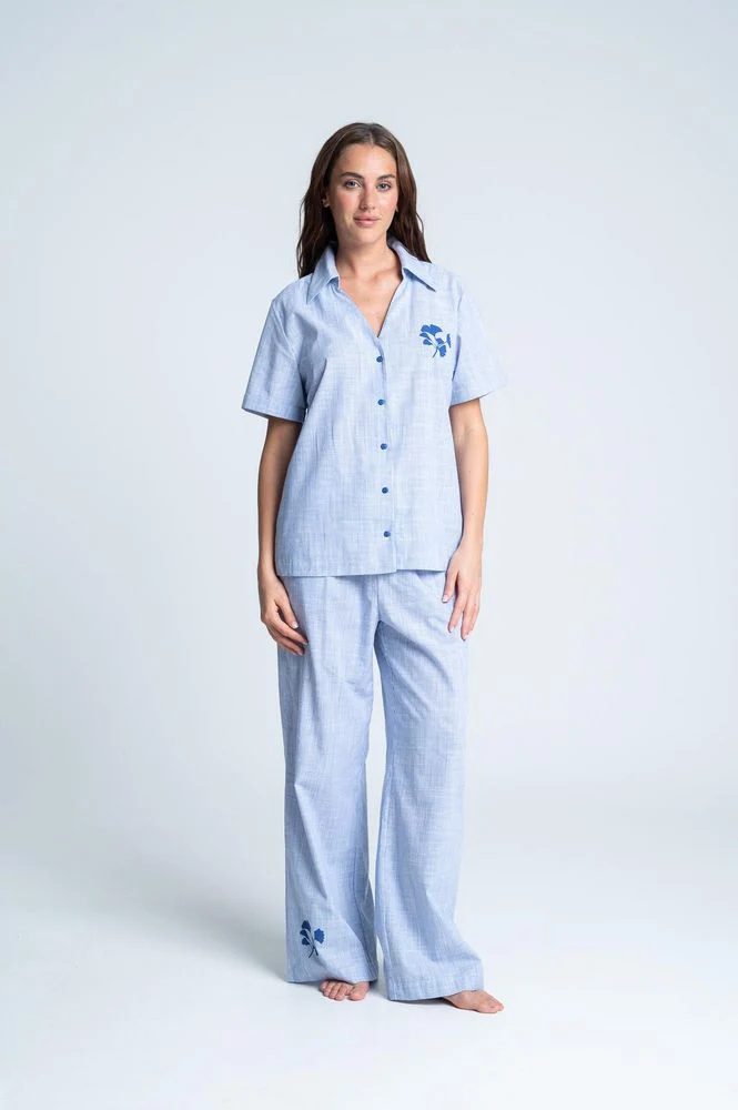Camisa Pijama Amplia BRONZINI X ISABEL HENAO - Imagen 5