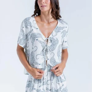 Camisa Pijama Amplia BRONZINI