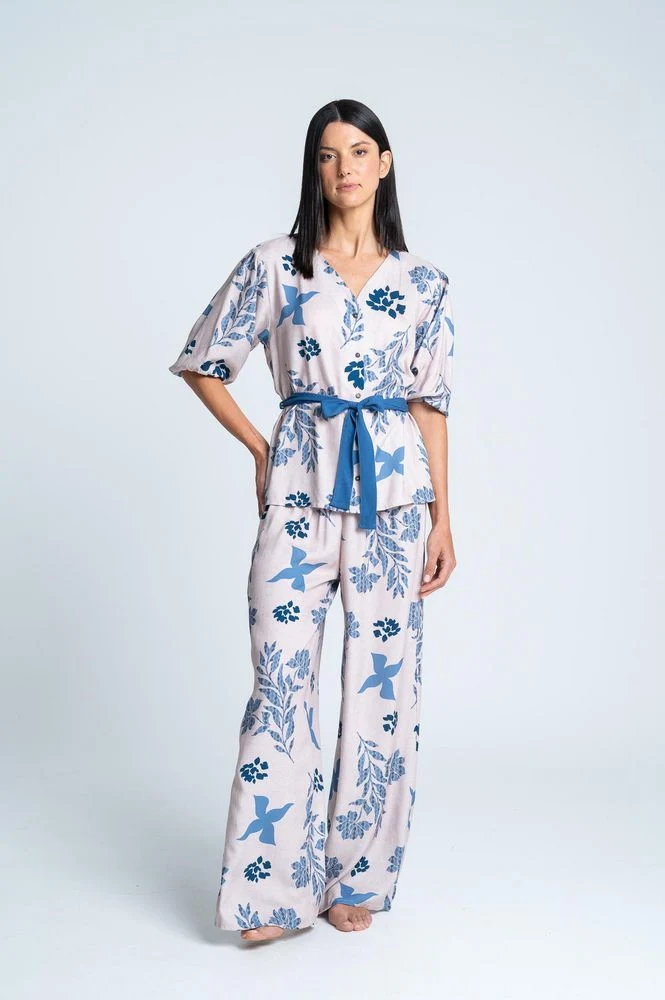 Camisa Pijama Amplia BRONZINI X ISABEL HENAO - Imagen 5