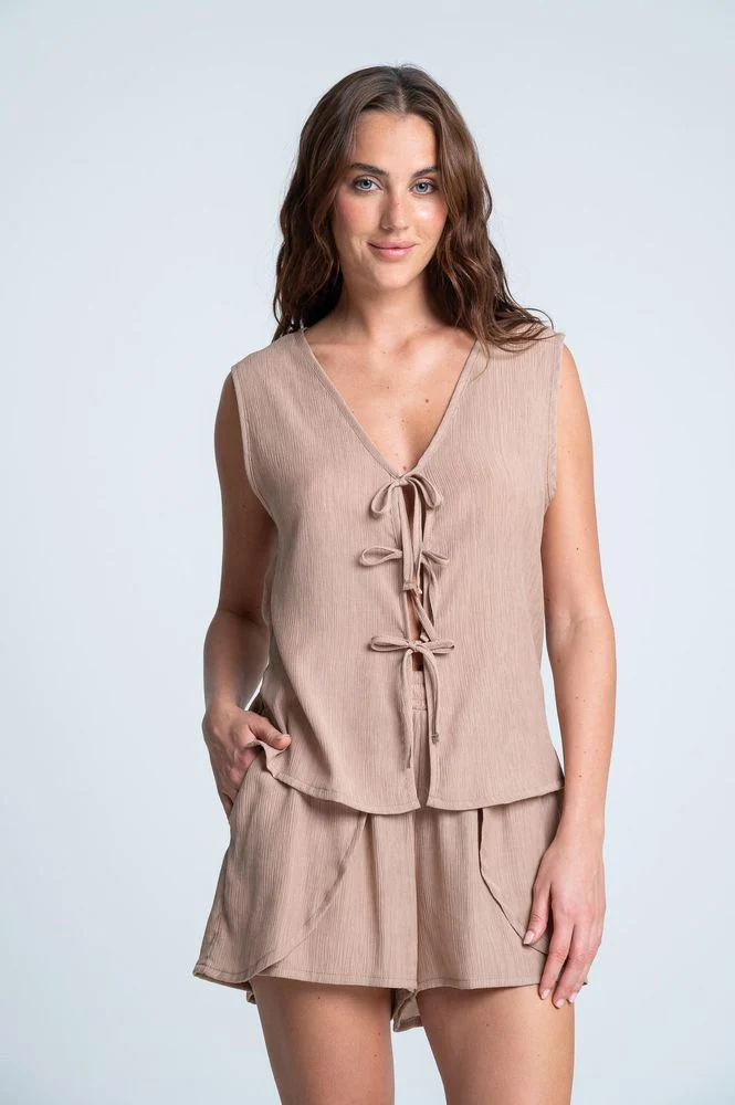 Camisa Pijama Amplia BRONZINI X ISABEL HENAO