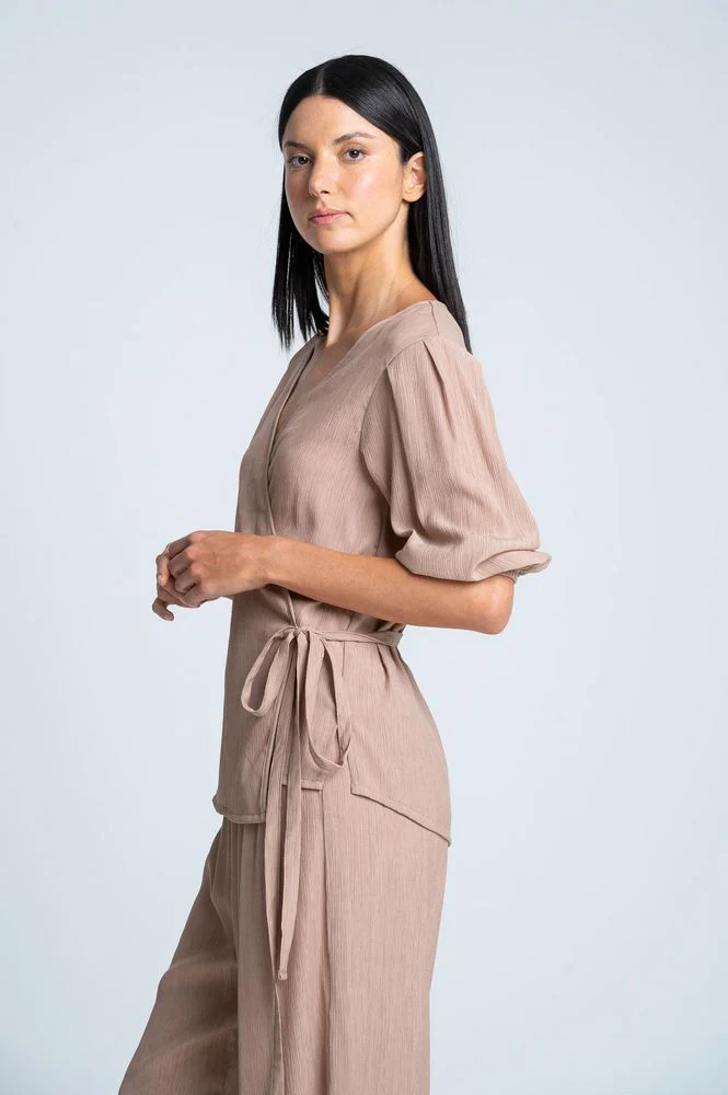 Camisa Pijama Amplia BRONZINI X ISABEL HENAO - Imagen 3