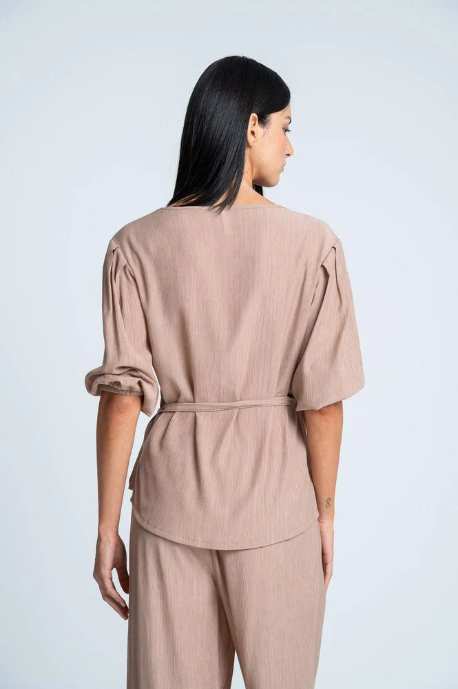 Camisa Pijama Amplia BRONZINI X ISABEL HENAO - Imagen 4