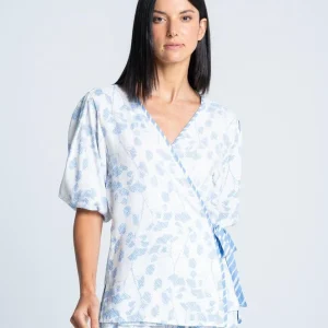 Camisa Pijama Manga Larga Amplia BRONZINI X ISABEL HENAO