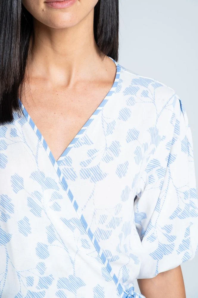 Camisa Pijama Manga Larga Amplia BRONZINI X ISABEL HENAO - Imagen 6